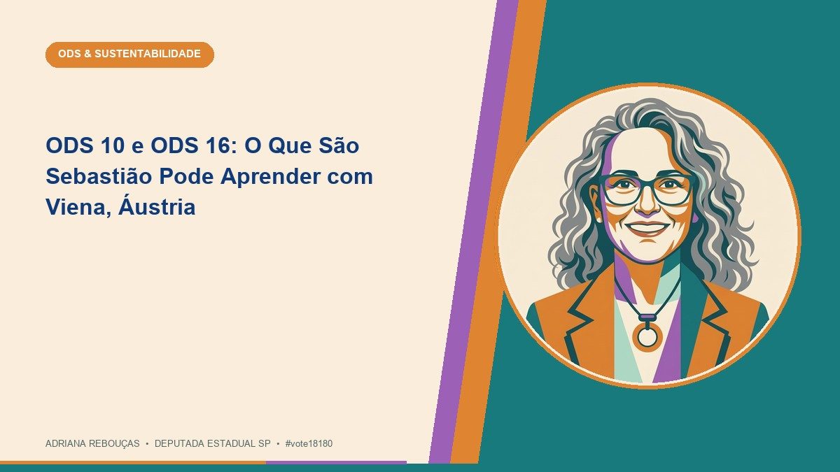 ODS 10 e ODS 16: O Que São Sebastião Pode Aprender com Viena, Áustria